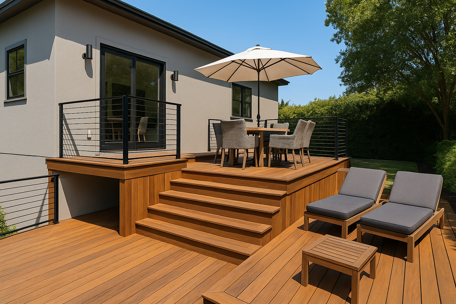 Deck in Castro Valley by Cali Pro Remodeling