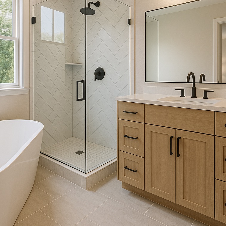 Primary Bathroom Upgrades for Bathroom Remodel in Berkeley