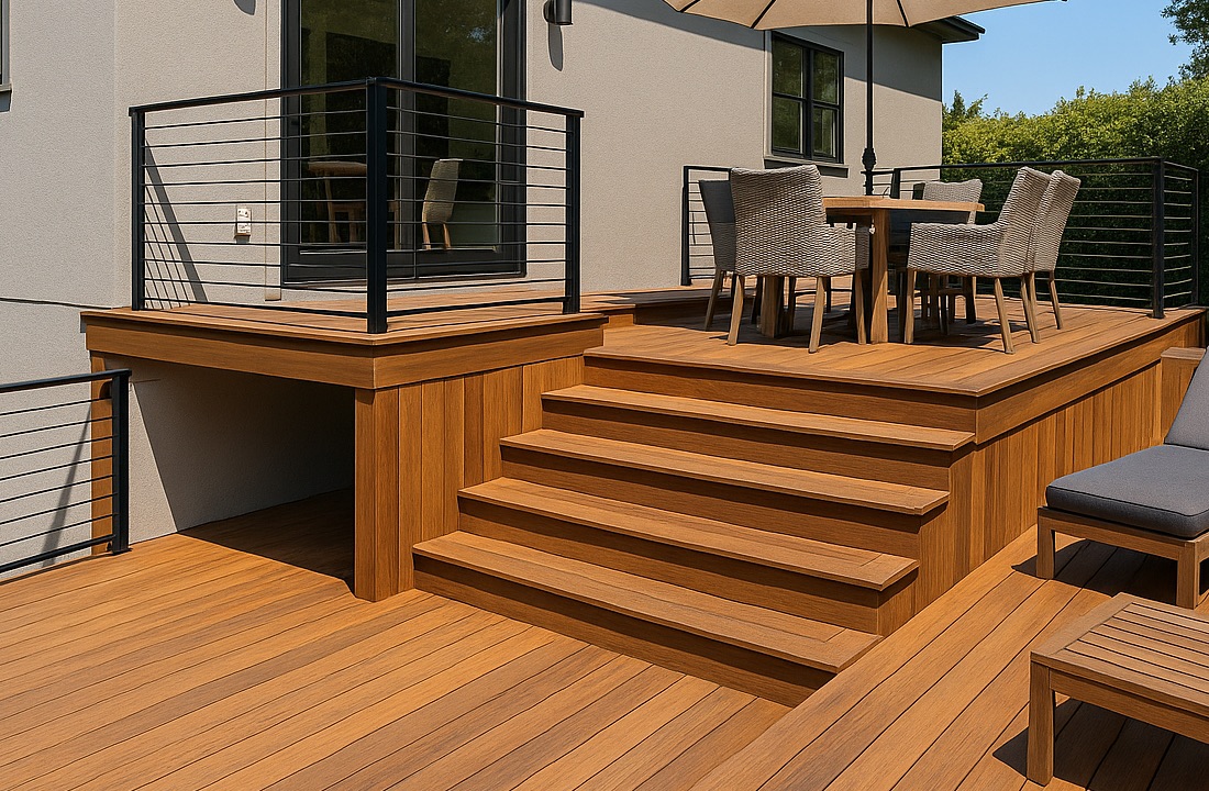 Composite Decking for Deck in Castro Valley